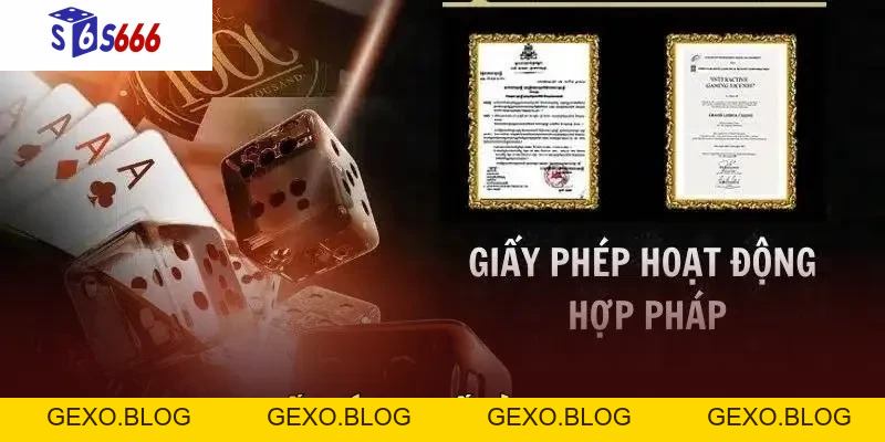 Giấy phép S666: khẳng định uy tín & an toàn của nhà cái
